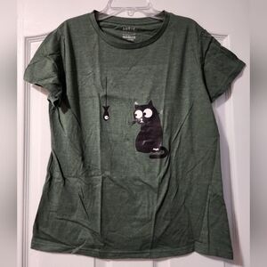 New Shein Cat TShirt